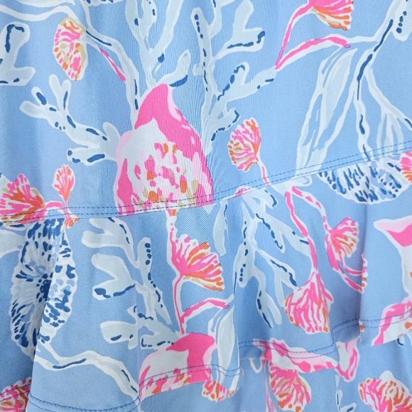 LILLY PULITZER Romana Luxletic Skort in Multi Bahamian Rhapsody - Picture 7 of 13
